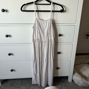 Gingham Midi dress